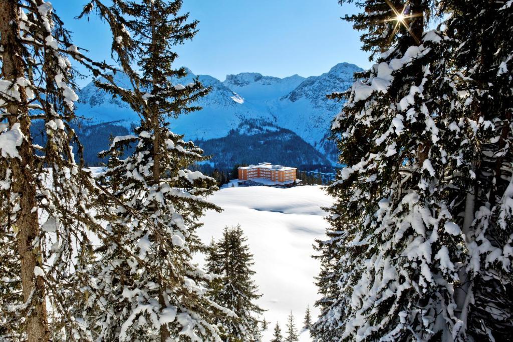 Hotel Pratschli Arosa Esterno foto