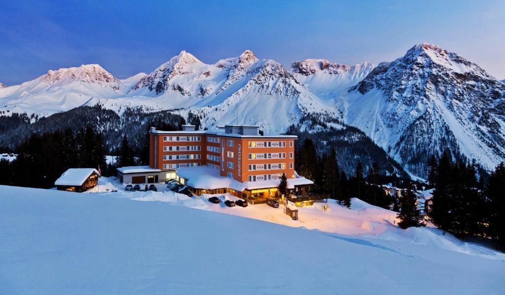 Hotel Pratschli Arosa Esterno foto