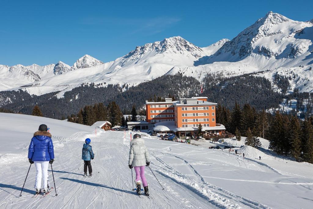 Hotel Pratschli Arosa Esterno foto